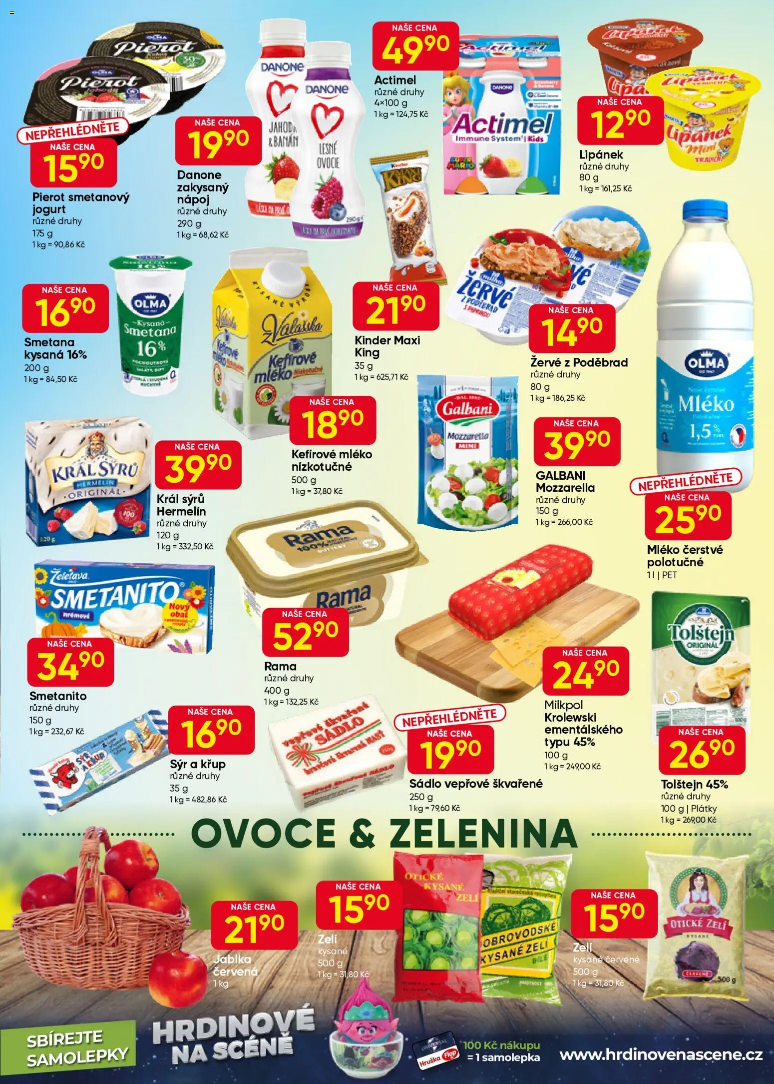 Hruška leták od 05.11.2025 | Strana: 3 | Produkty: Maxi king, Hermelín, Žervé, Mozzarella