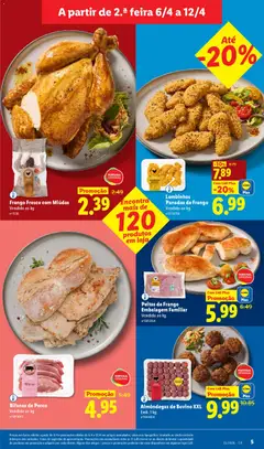 Pré-visualização Frango Fresco com Miúdos, Frango Fresco com Miúdos Vendido ao kg válido de 06.04.2026 | Página: 5