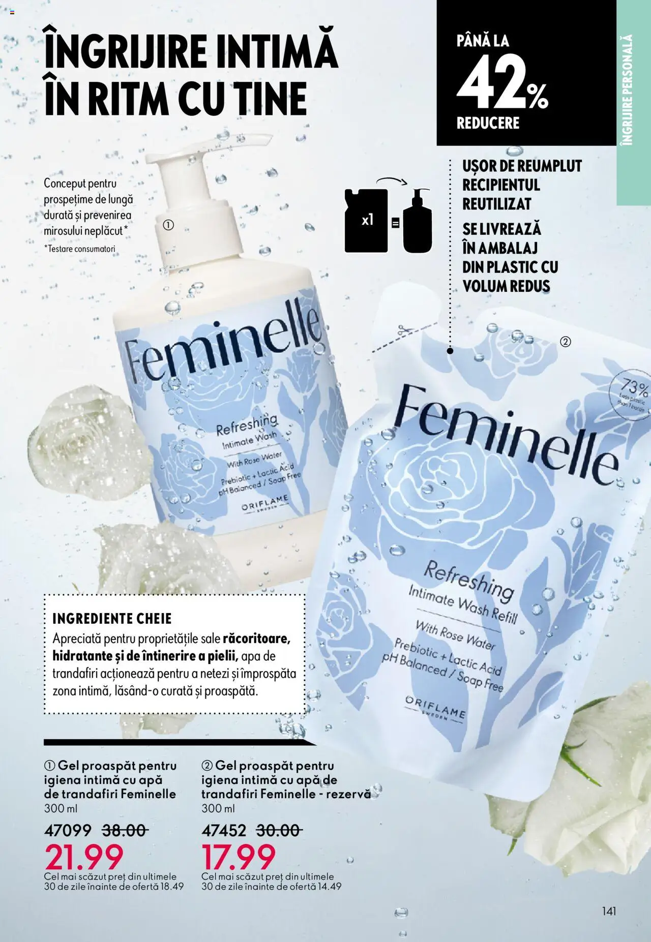 Noul catalog Oriflame – valabil de la 01.10.2025 | Pagină: 141 | Produse: Apă