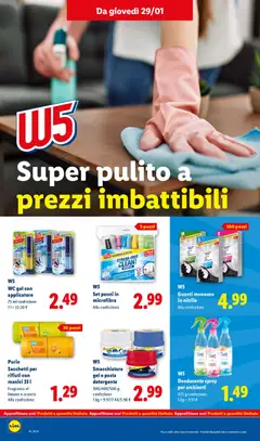 Anteprima del volantino W5 Smacchiatore gel o pasta detergente, 300/400/500 g confezione valido a partire dal 26.01.2026 | Pagina: 24