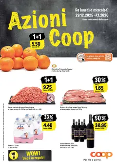 Coop - Una settimana di azioni ab 29.12.2025 gültig
