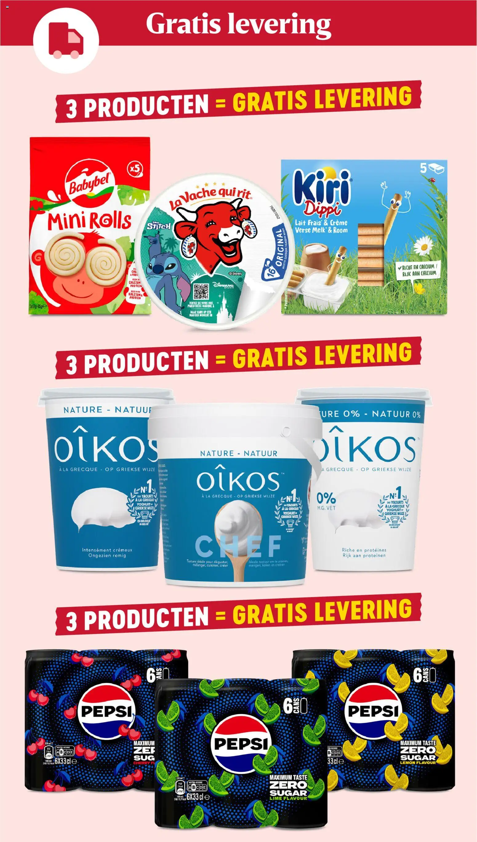 {H1} | Pagina: 2 | Producten: Pepsi, Room, Melk, Yoghurt