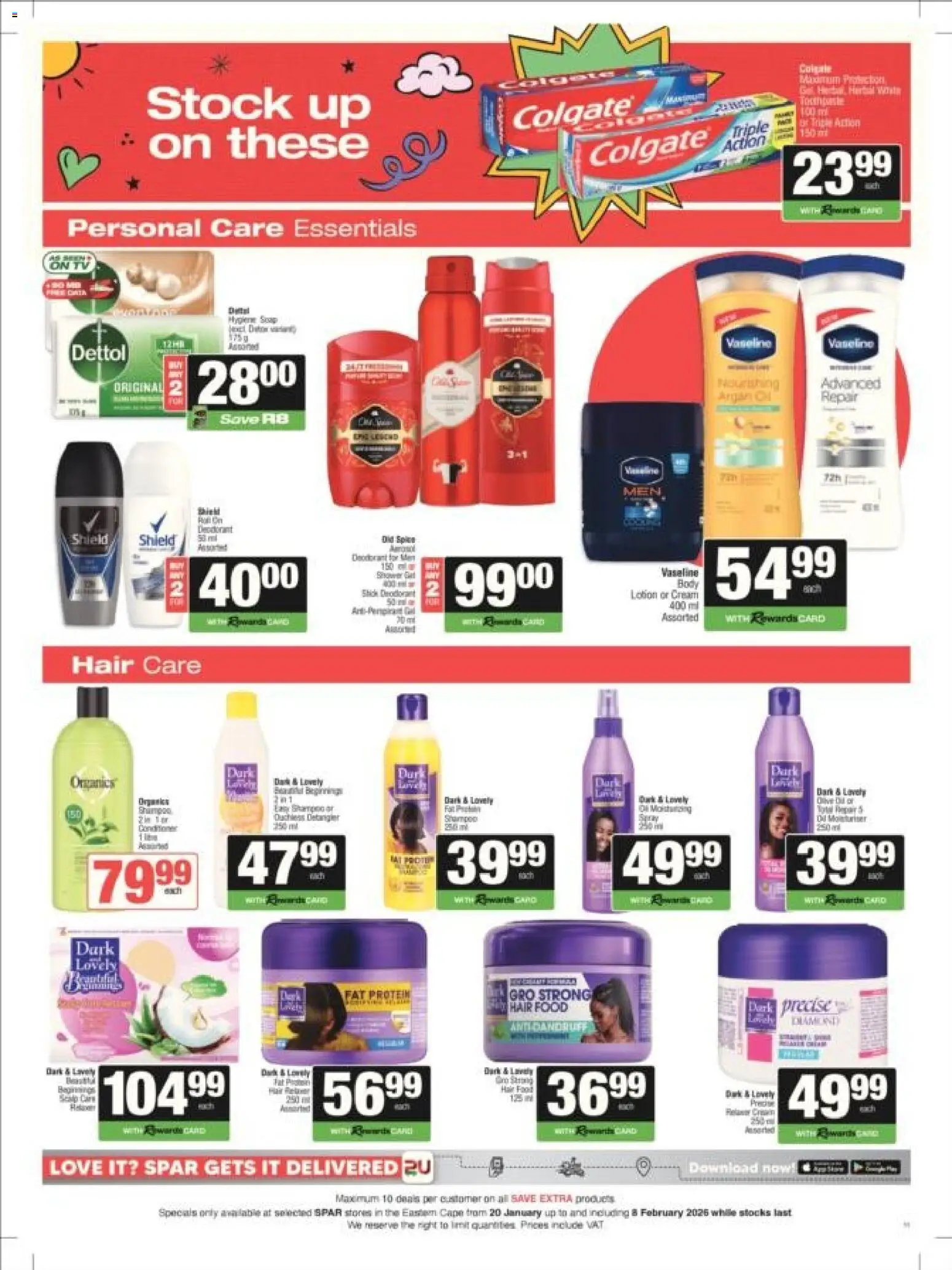 New Spar catalogue – valid from 20.01.2026 | Page: 11 | Products: Cream, Stock, Deodorant, Lotion