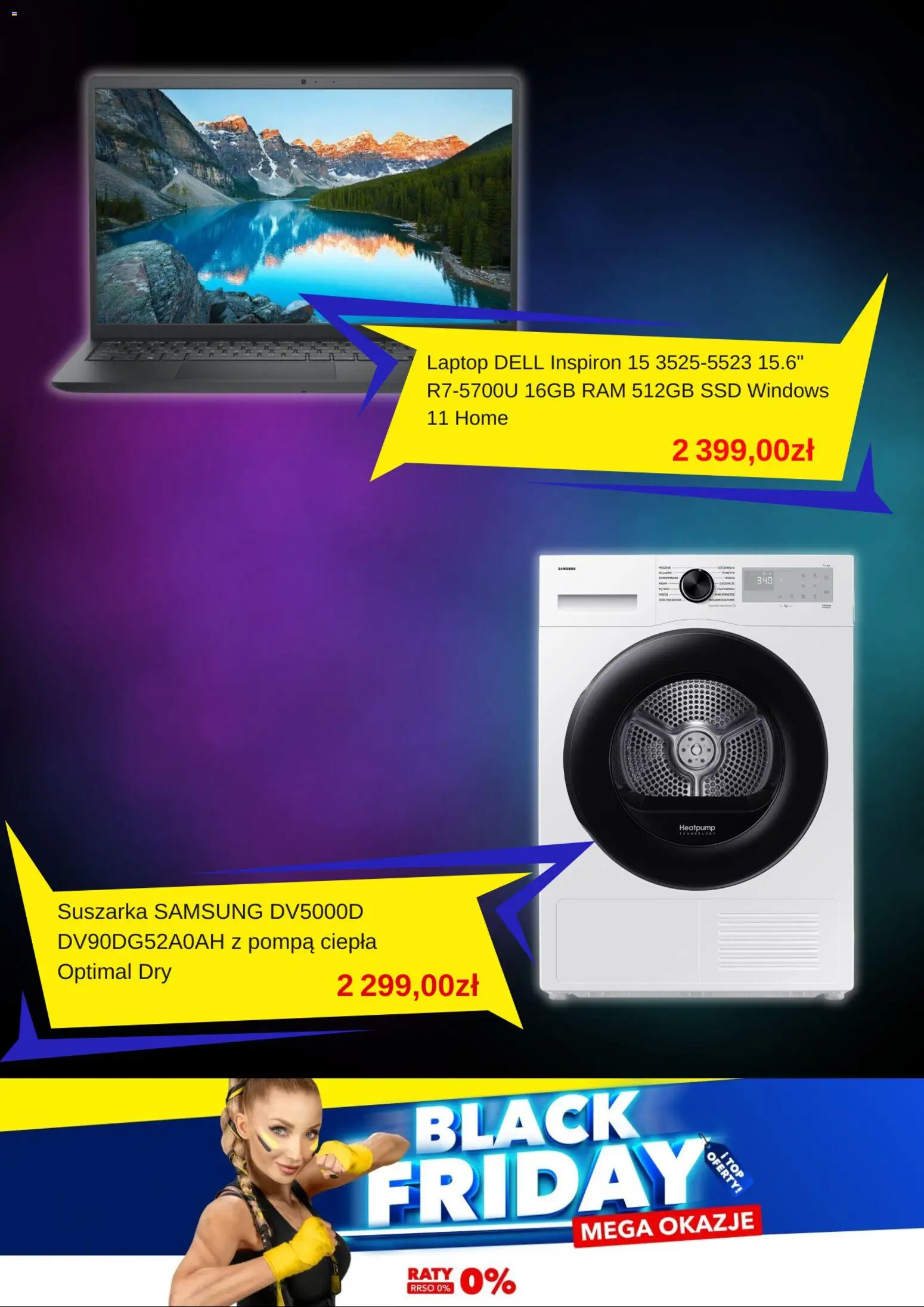 Mediaexpert Black Friday od 21.11.2025 | Strona: 3 | Produkty: Top, Laptop, Suszarka