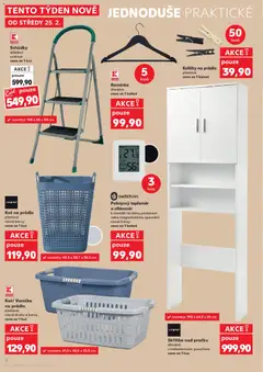 Náhled letáku Skříňka nad pračku, dřevěná s melaminovým povrchem cena za 1 kus od 25.02.2026 | Strana: 4