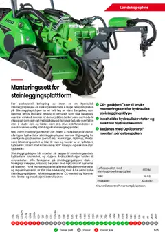 Forhåndsvisning av Felleskjøpet Avant maskiner og redskap gyldig fra 01.05.2025 | Side: 125 | Produkter: Siège de toilette