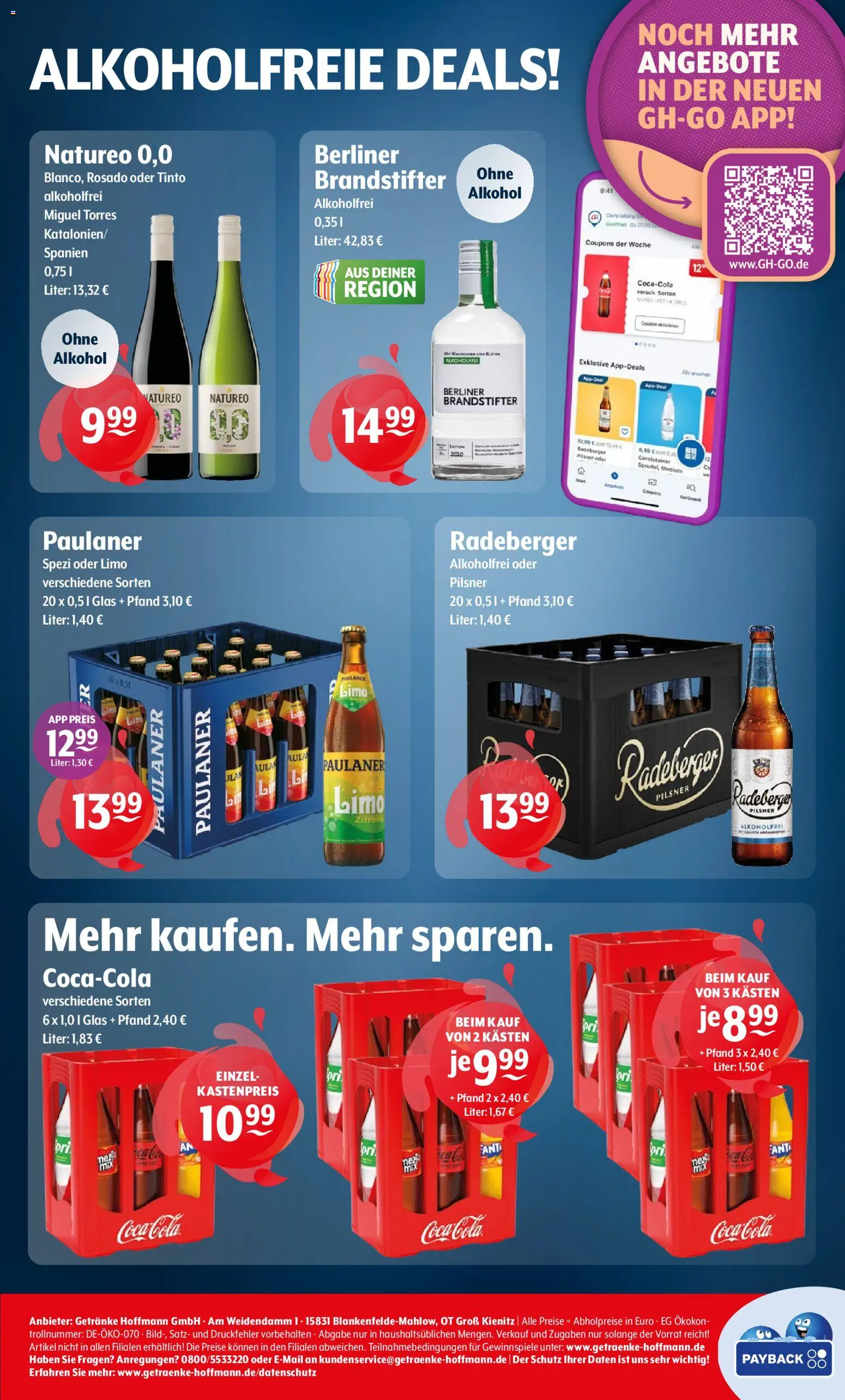 Getränke Hoffmann Prospekt 	 – gültig ab 05.01.2026 | Seite: 8 | Produkte: Berliner, Fanta, Zitrone, Gerolsteiner