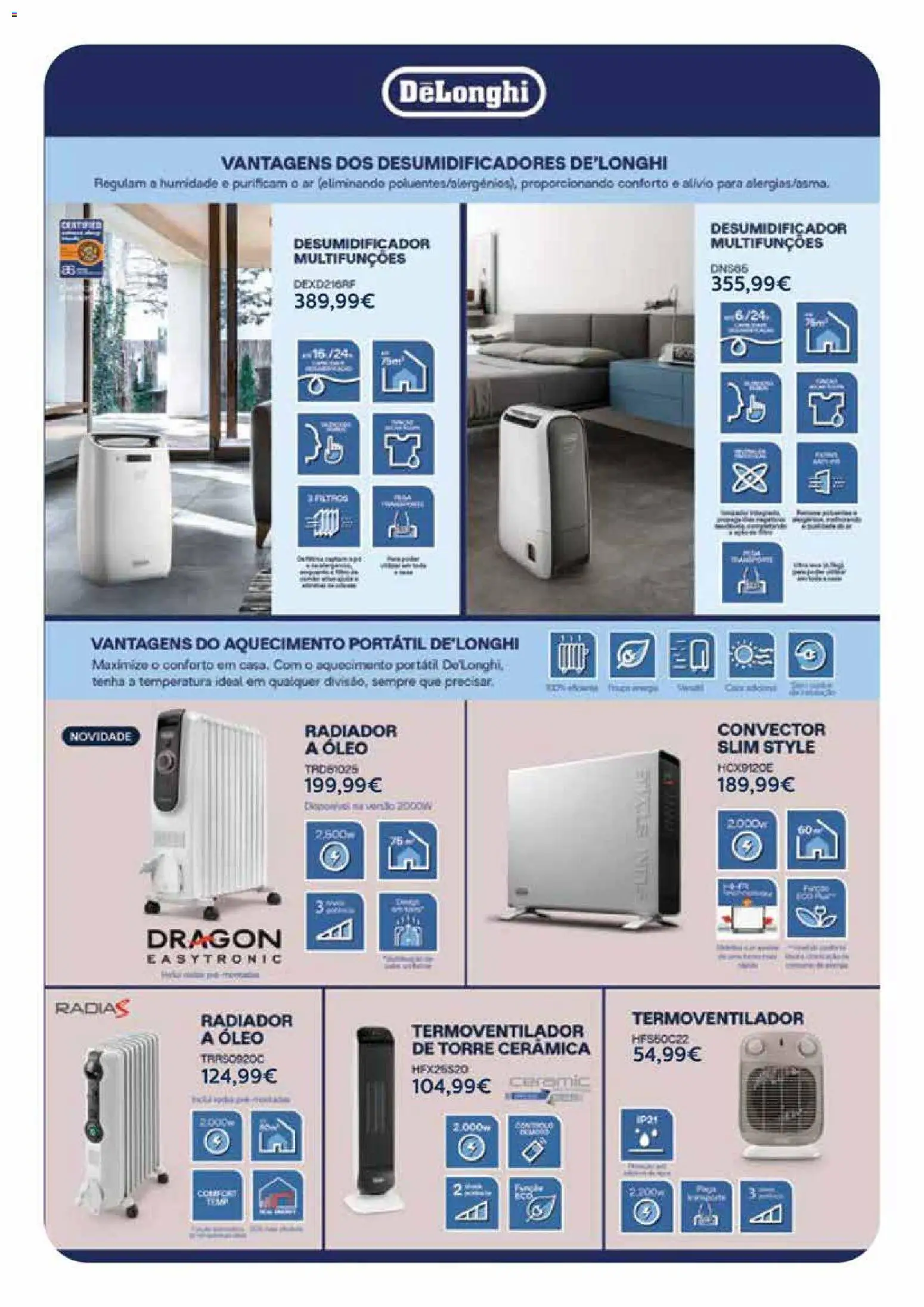 Darty - folheto │ válido de 02.12.2025 | Página: 67 | Produtos: Radiador, Óleo, Desumidificador