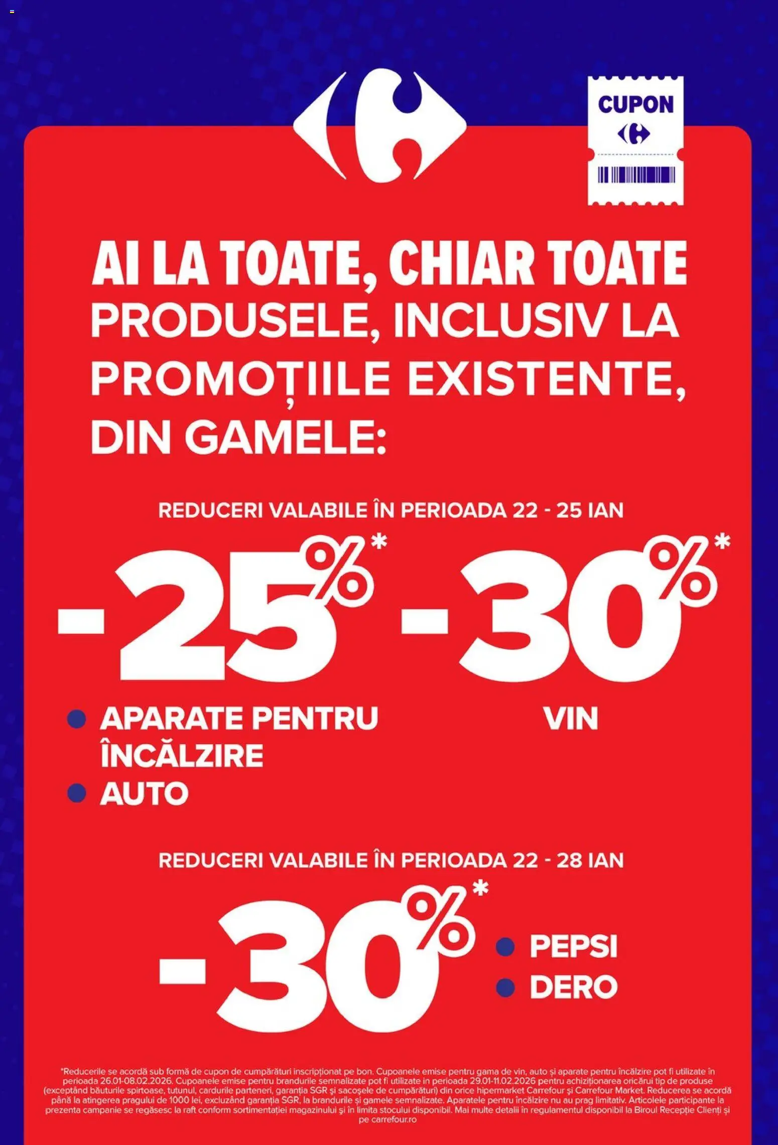 Noul catalog Carrefour – valabil de la 21.01.2026 | Pagină: 2 | Produse: Raft