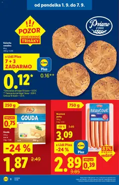 Gouda, 250 g bloček Gouda │ platný od 01.09.2025 | Strana: 2