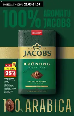 Biedronka gazetka od 26.05.2025 | Strona: 48 | Produkty: Kawa jacobs, Kawa