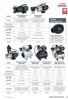 Toom Baumarkt Gartenpflege & Teich 2026 ab 20.02.2026 gültig | Seite: 85