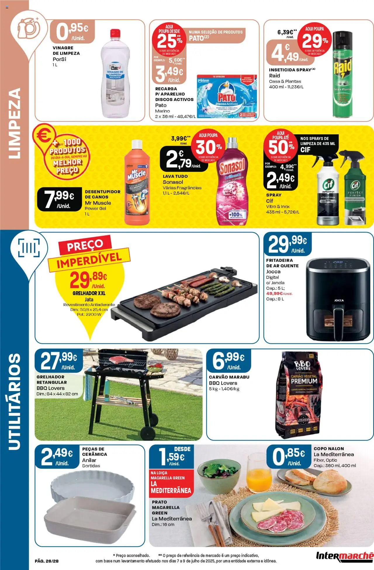 Intermarché folheto │ válido de 14.08.2025 | Página: 26 | Produtos: Vinagre, Inseticida, Janela, Base