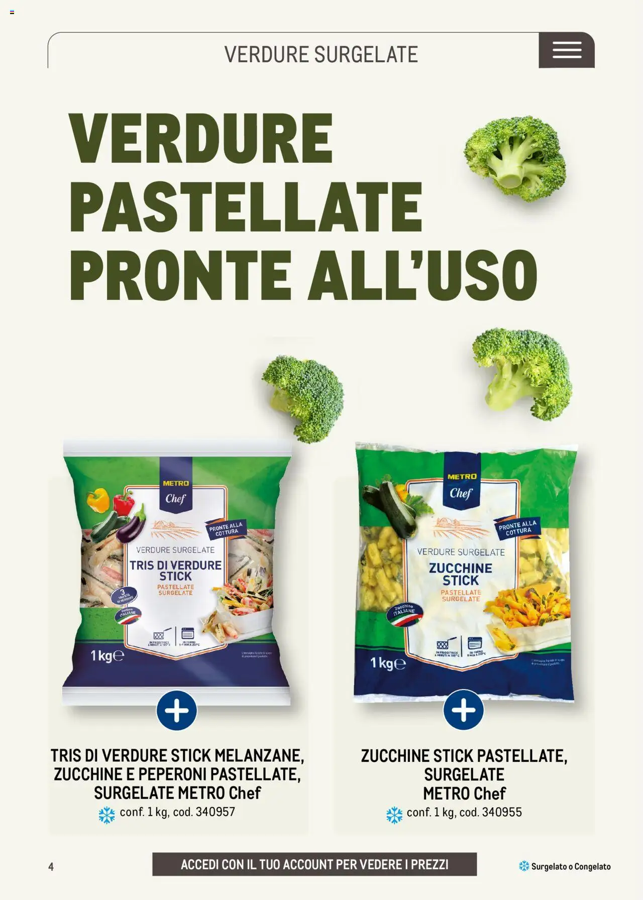 Volantino Metro del 30.05.2025 | Pagina: 4 | Prodotti: Peperoni, Verdure, Zucchine, Metro