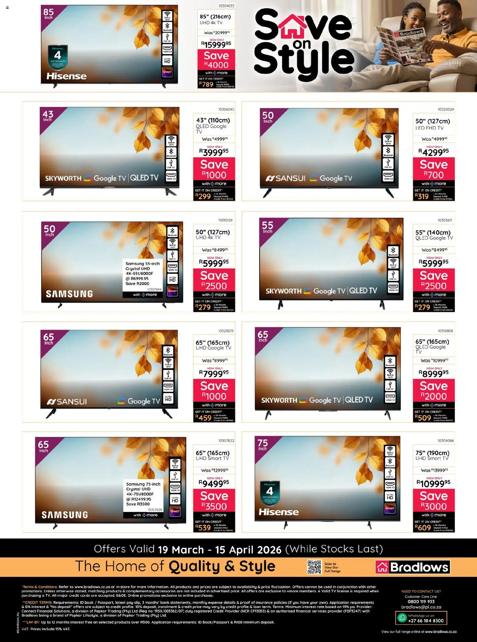 New Bradlows catalogue – valid from 19.03.2026 | Page: 24 | Products: USB, TV