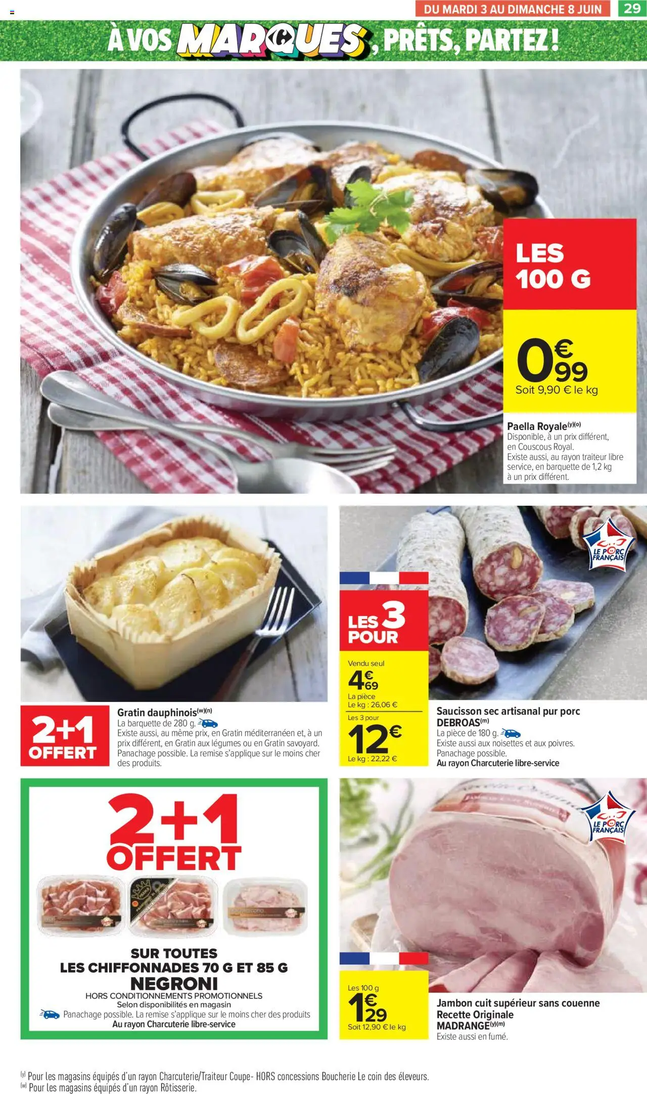  | Page: 31 | Produits: Saucisson, Saucisson sec, Couscous, Jambon
