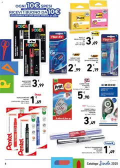 Volantino Conad del 22.08.2025 | Pagina: 8 | Prodotti: Acqua, Mouse, Correttore