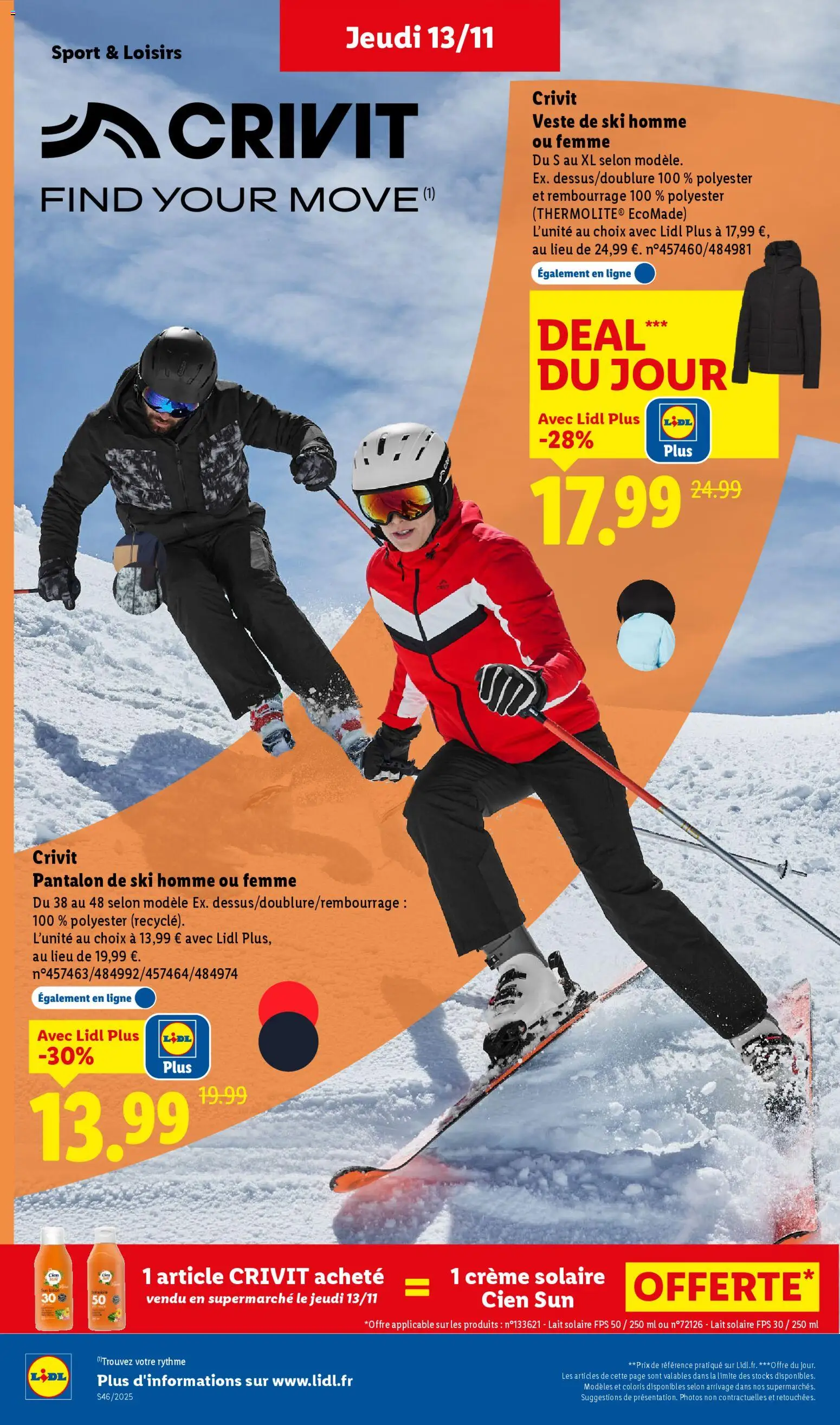 {H1} | Page: 42 | Produits: Veste de ski, Ski, Veste, Crème