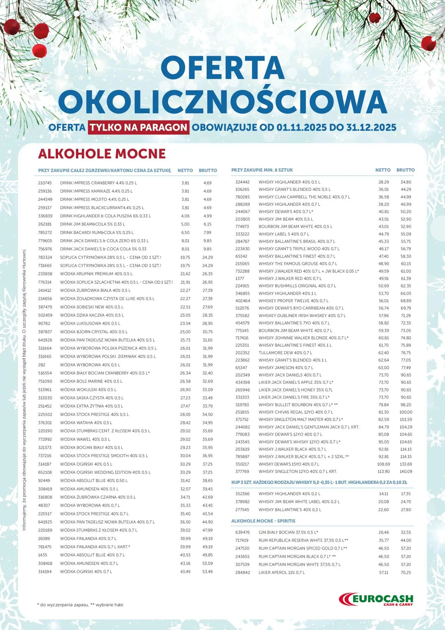 Eurocash Gazetka - Oferta Okolicznościowa od 01.11.2025 | Strona: 3
