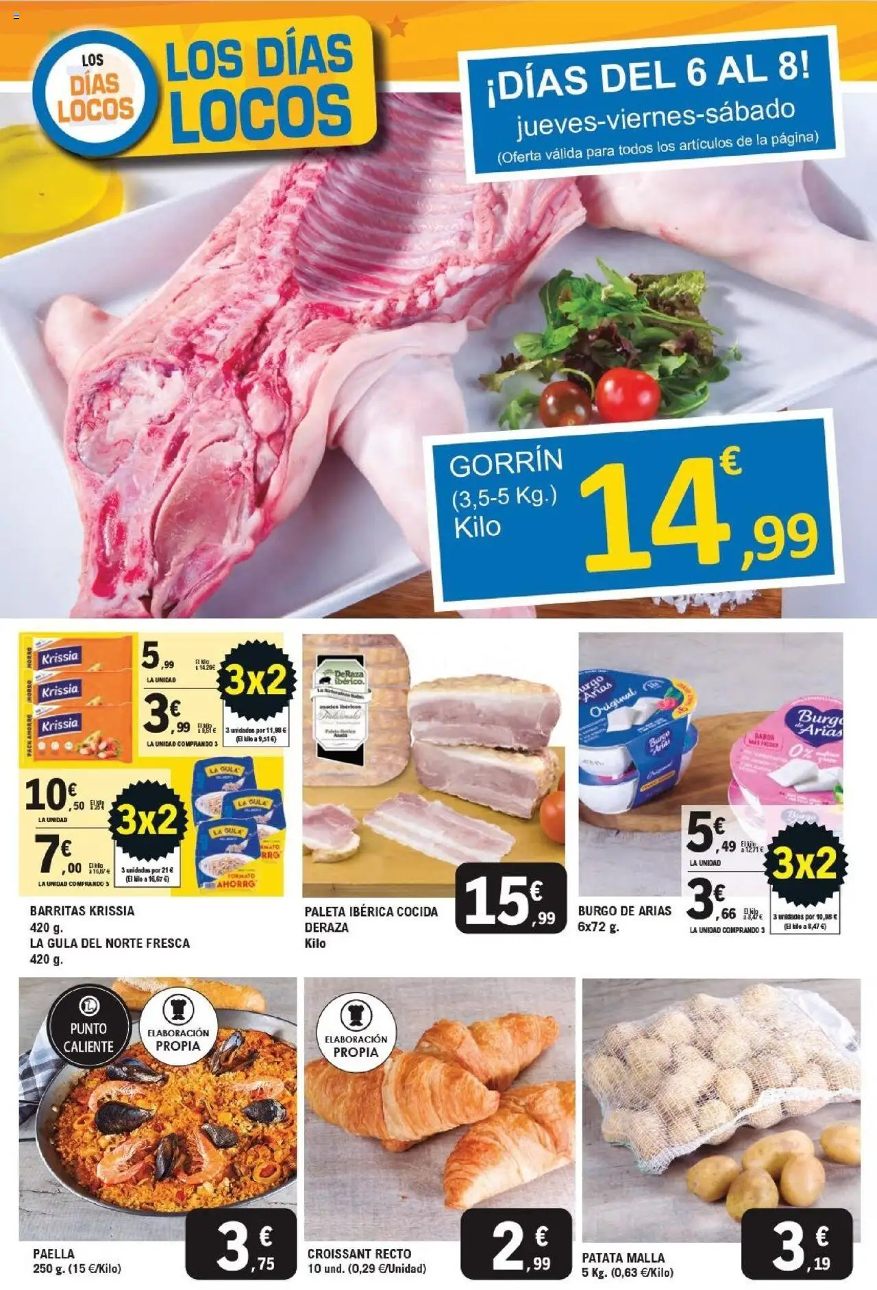 E.Leclerc folleto │ válido desde el 22.10.2025 | Página: 15 | Productos: Croissant