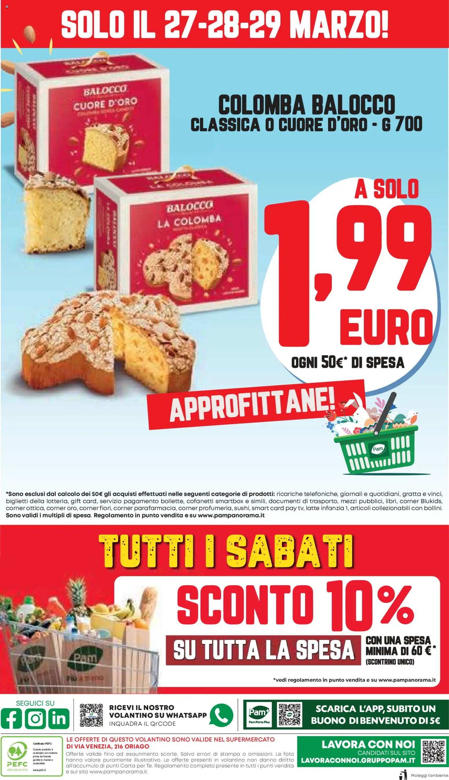 Volantino PAM del 26.03.2026 | Pagina: 24 | Prodotti: Latte, Stampa