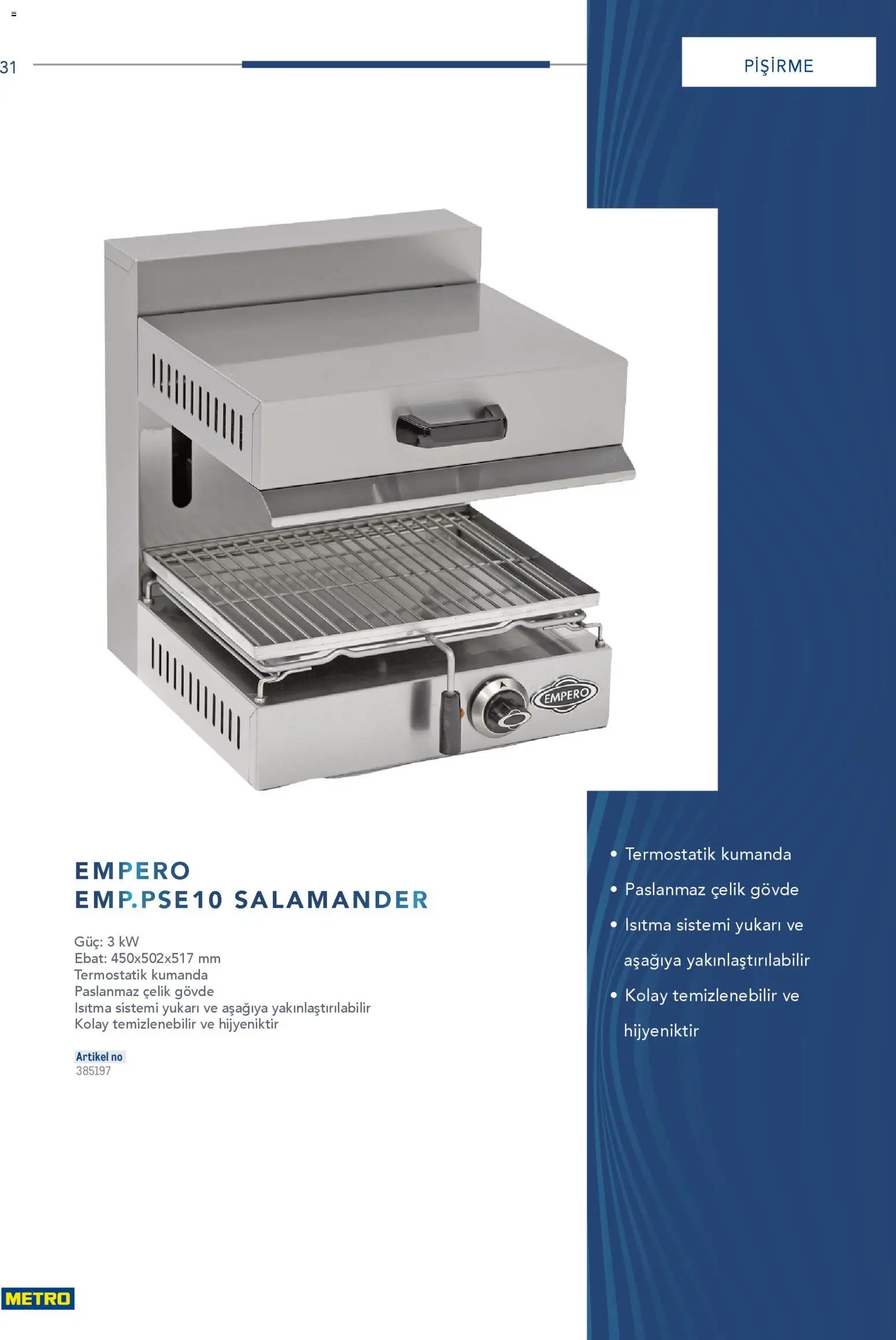 Metro - Profesyonel Çözümler - 26.12.2025 tarihinden itibaren geçerlidir | Sayfa: 31