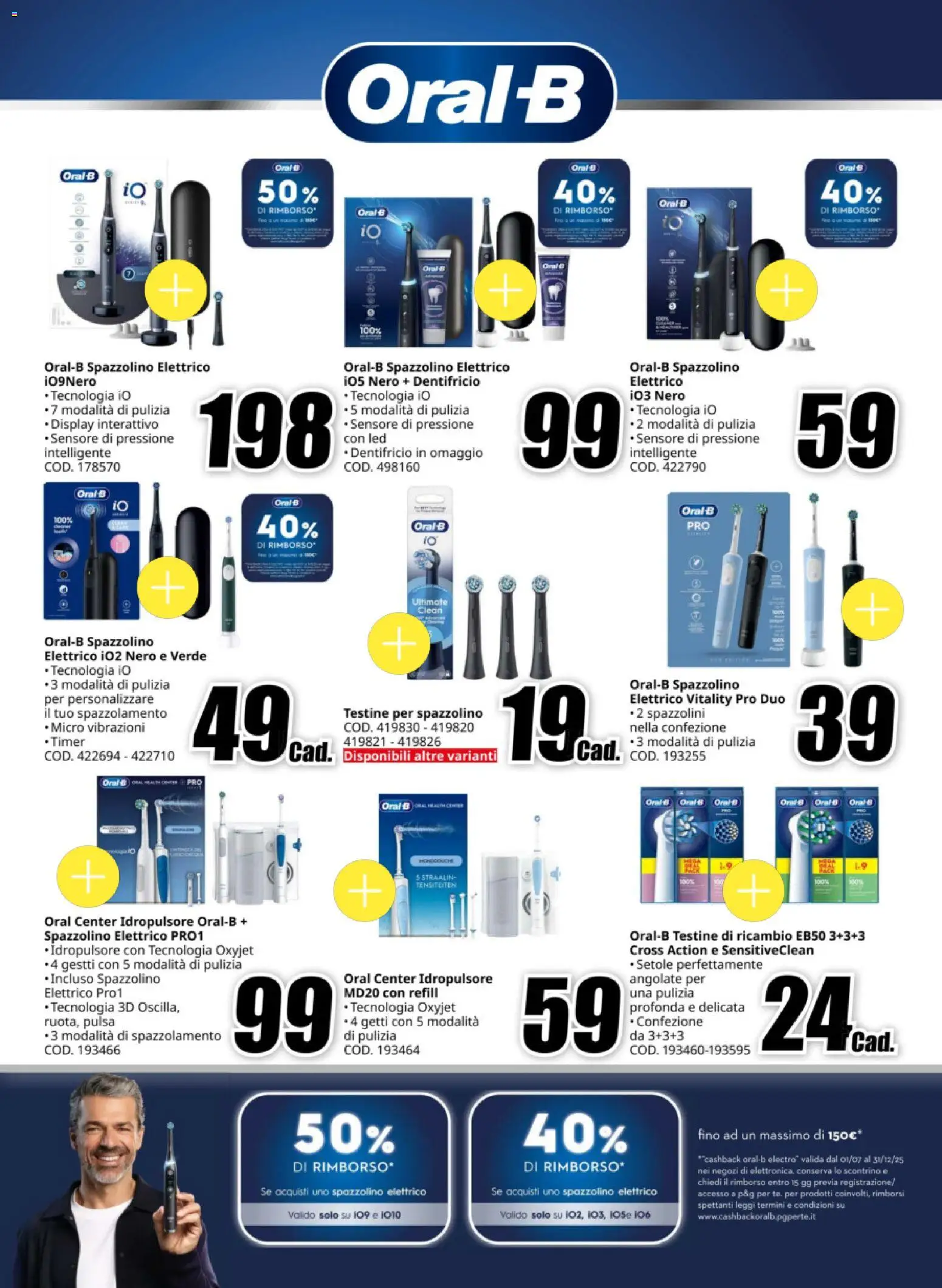 Volantino Media World del 12.11.2025 | Pagina: 31 | Prodotti: Dentifricio, Spazzolino, Spazzolino elettrico