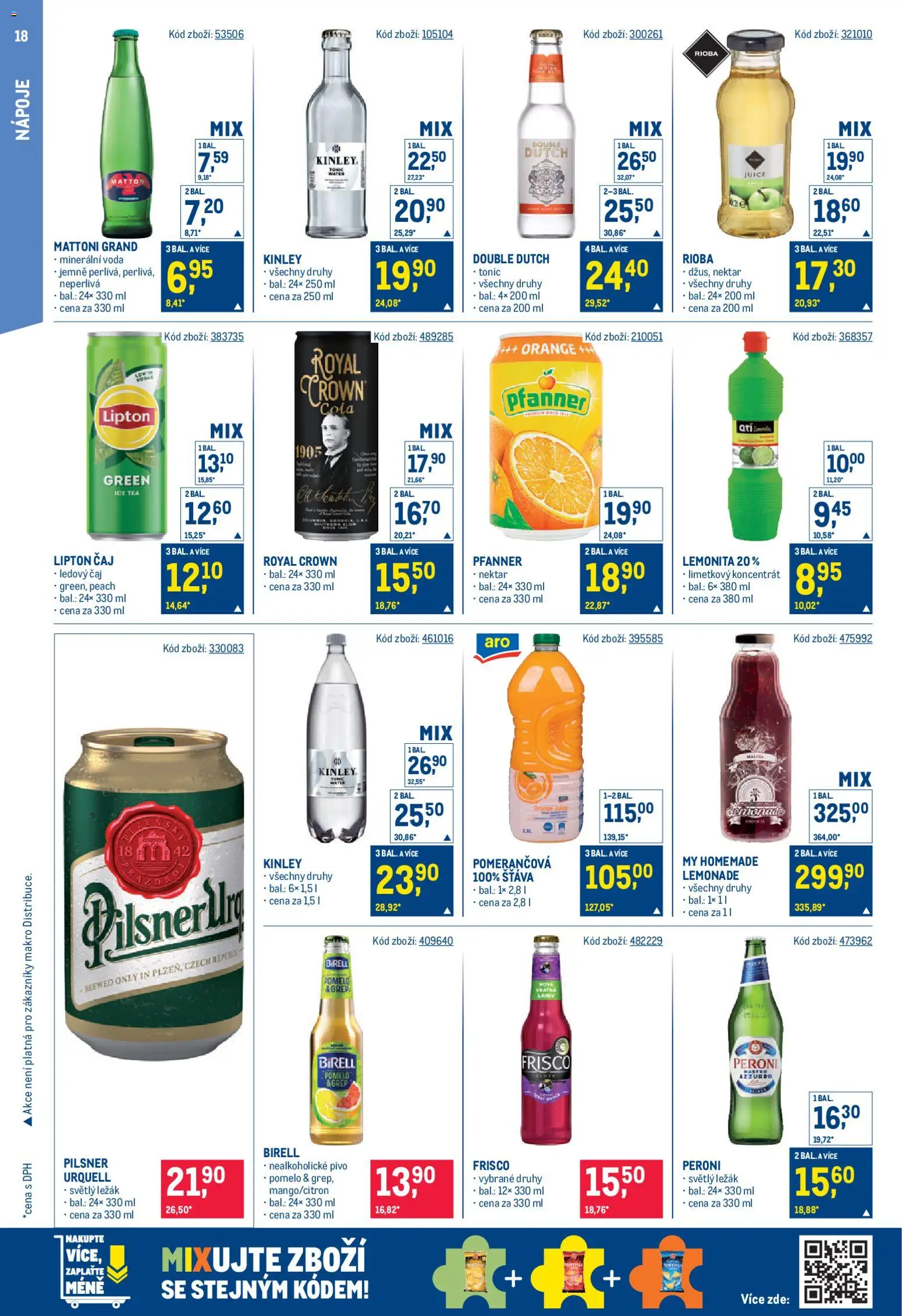 Makro leták - Gastronomie od 02.01.2026 | Strana: 18