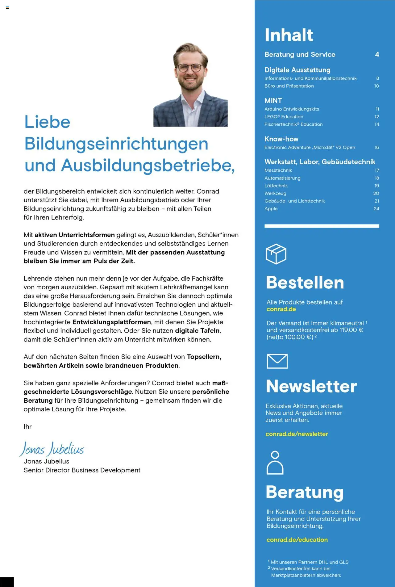Conrad Education Katalog – gültig ab 01.01.2025 | Seite: 3 | Produkte: Apple
