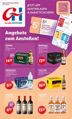Getränke Hoffmann - Hamburg ab 22.09.2025 gültig
