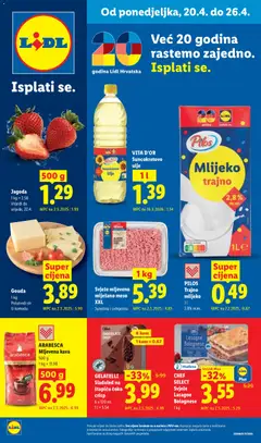 Lidl Katalog - Pregled kataloga iz trgovine Lidl, vrijedi od 20.04.2026