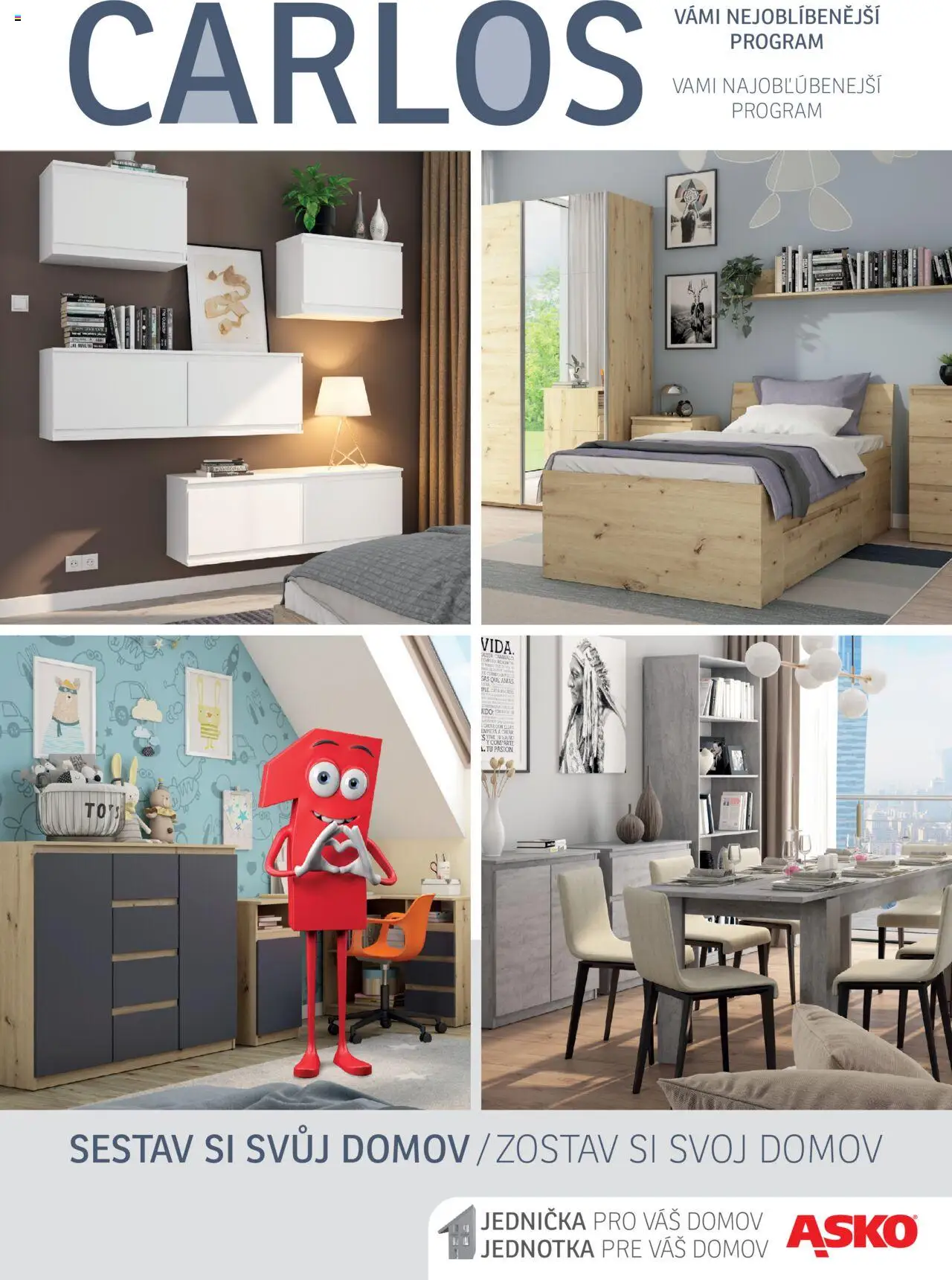 Nové ASKO nábytok akcie – leták je platný od 17.04.2024 | Strana: 1