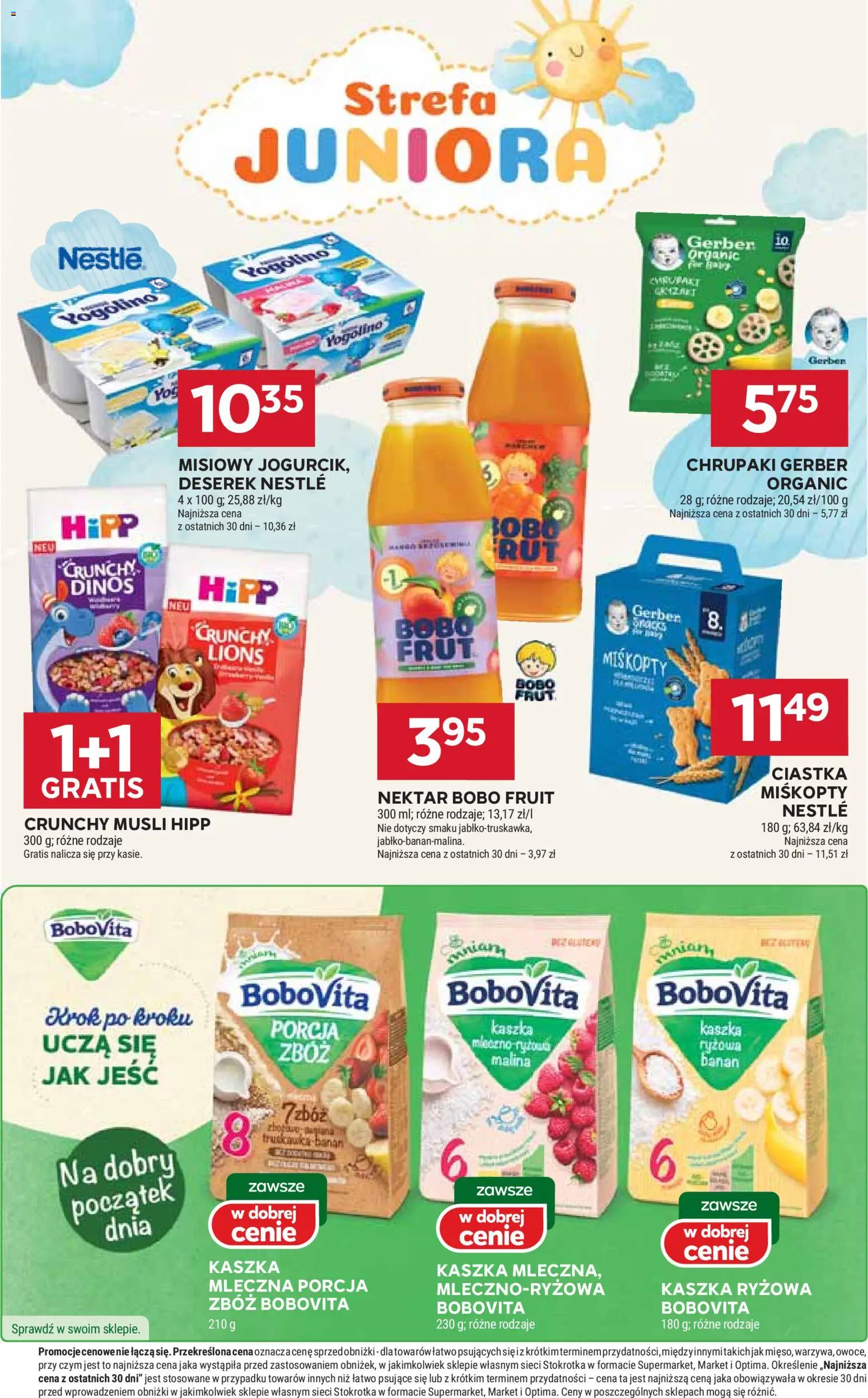 Stokrotka gazetka od 19.03.2026 | Strona: 42 | Produkty: Malina, Stokrotka, Banan, Ciastka