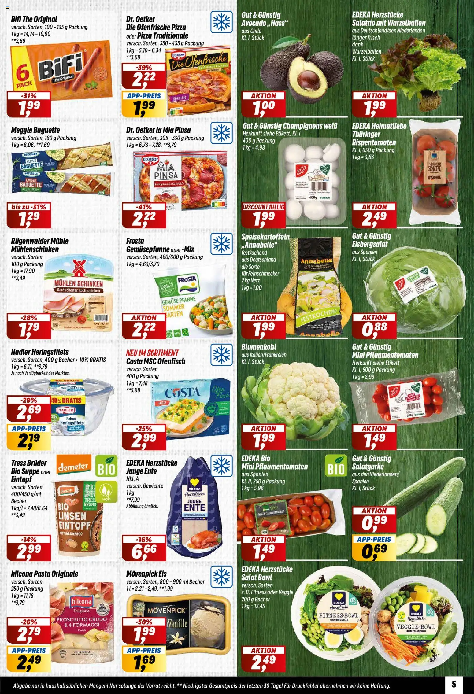 Simmel Prospekt 	 – gültig ab 10.11.2025 | Seite: 5 | Produkte: Mühle, Avocado, Gemüse, Salat