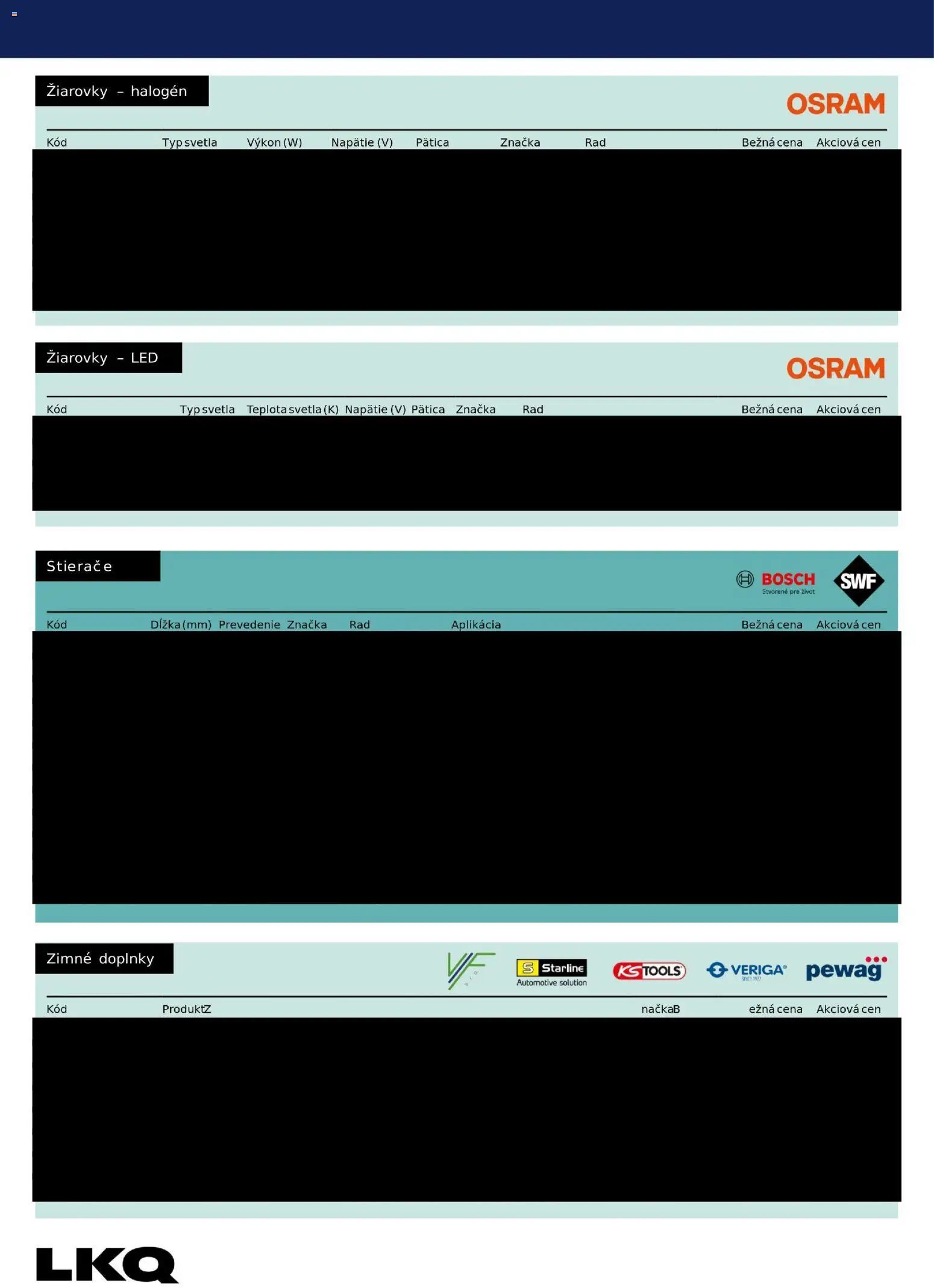 Nové Auto Kelly akcie – leták je platný od 01.11.2025 | Strana: 10 | Produkty: Žiarovky, Bosch, Svetlá