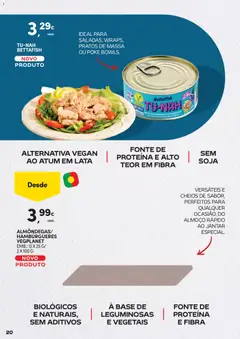 Pré-visualização Continente - Cabazes de Natal válido de 11.11.2025 | Página: 20 | Produtos: Atum, Pratos, Base, Proteina
