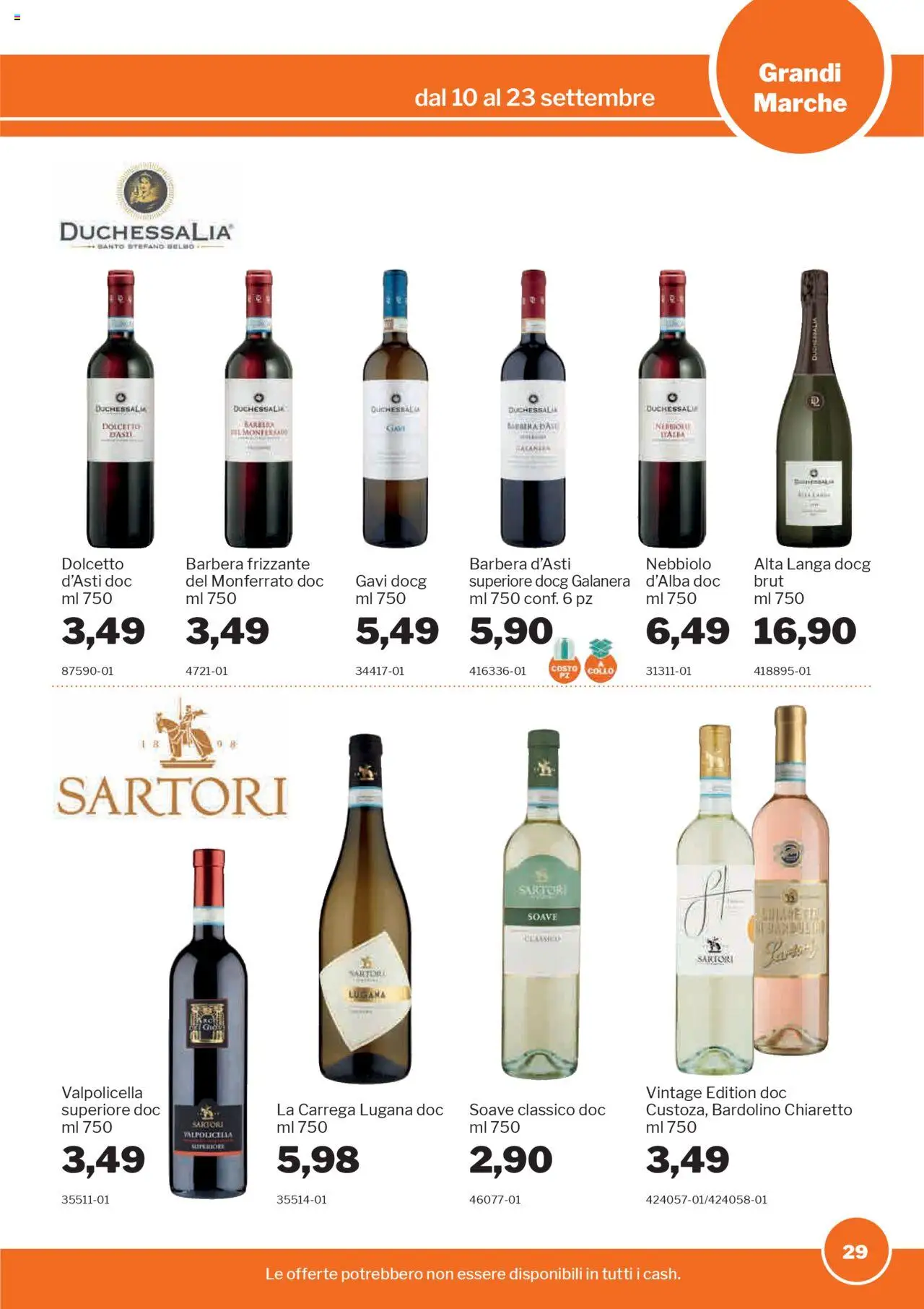 Volantino Sogegross del 10.09.2025 | Pagina: 29