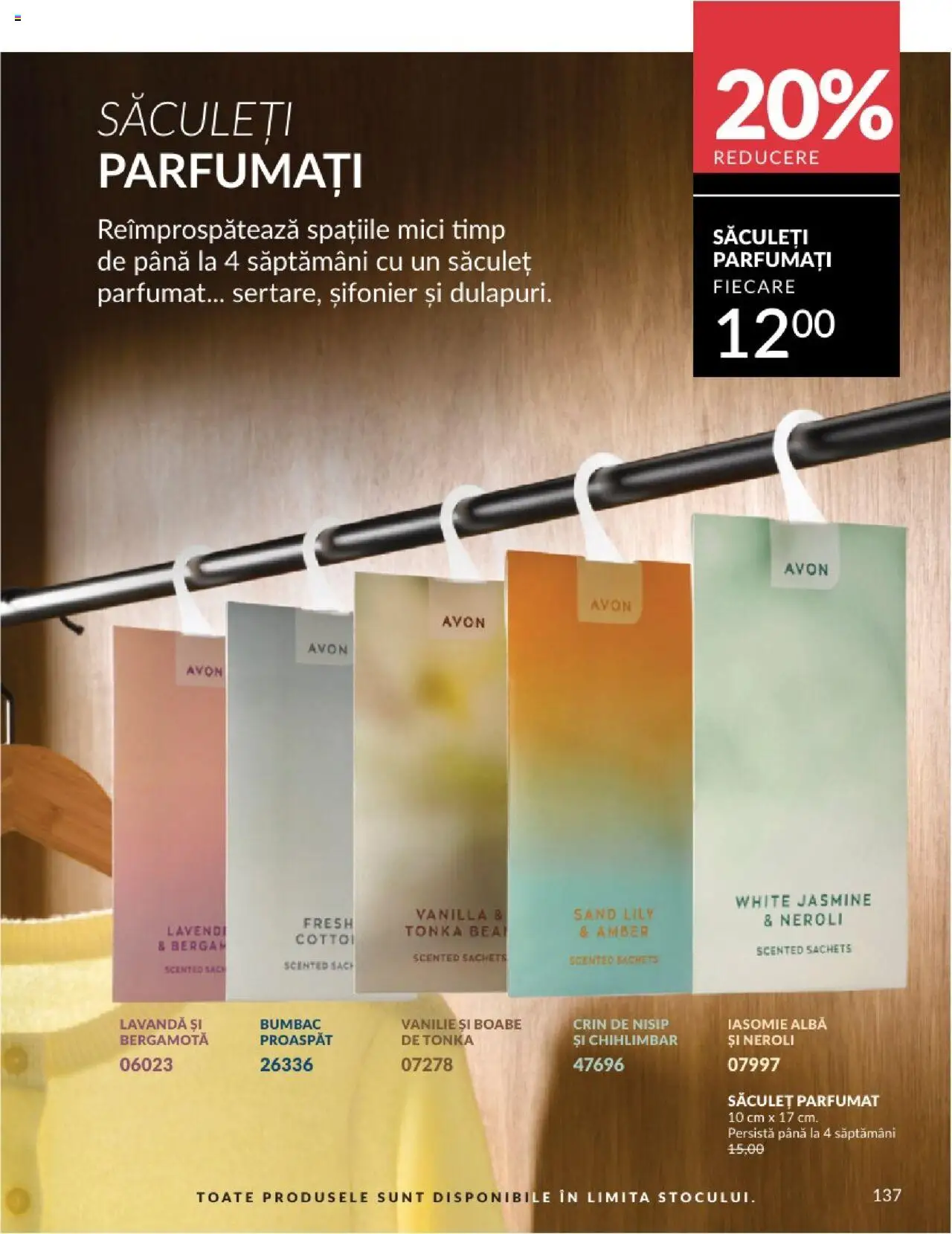 Catalog Avon - 08 2025 – valabil de la 01.08.2025 | Pagină: 137 | Produse: Șifonier, Mici
