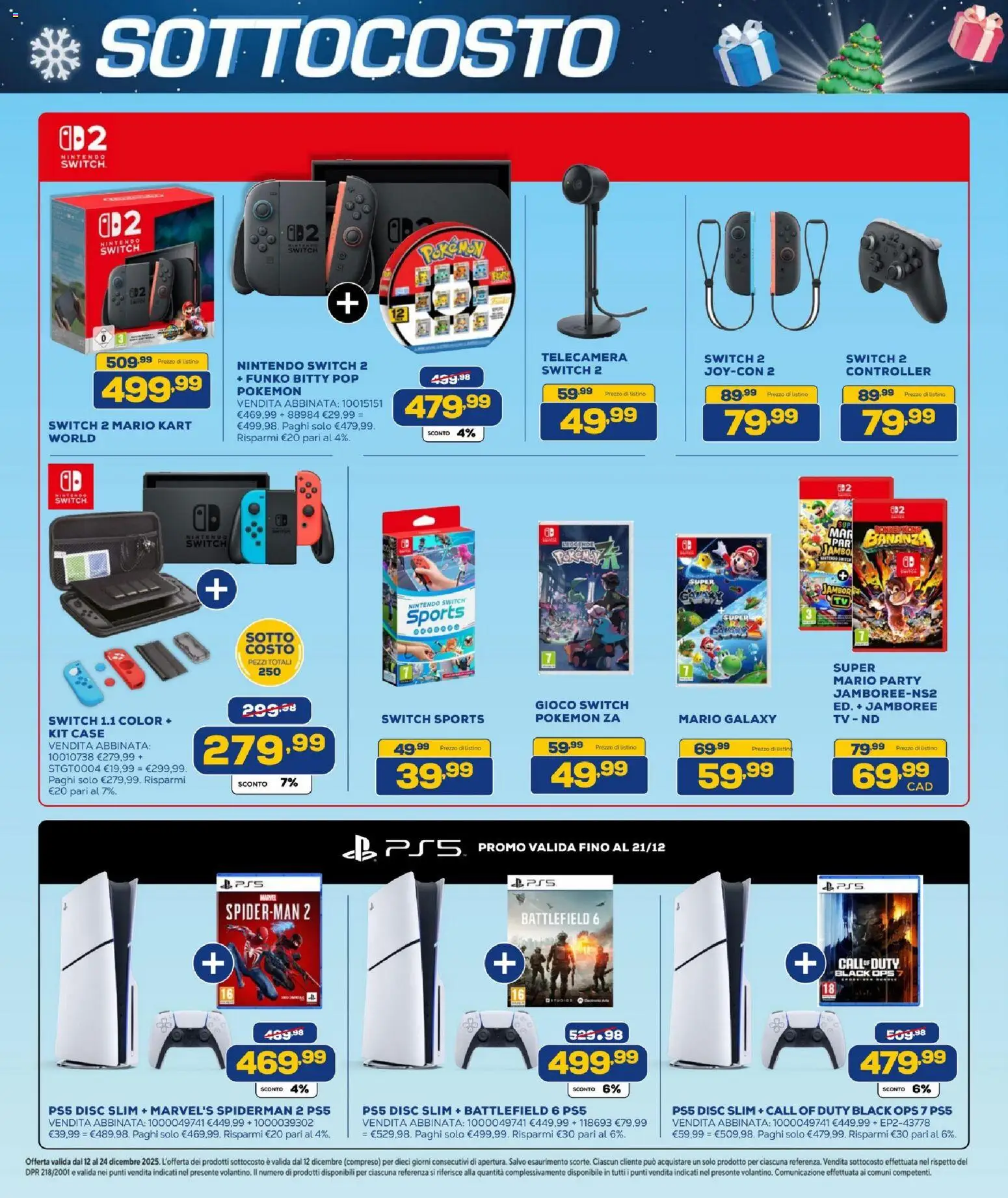 Volantino BRUNO del 12.12.2025 | Pagina: 14 | Prodotti: TV, Gioco