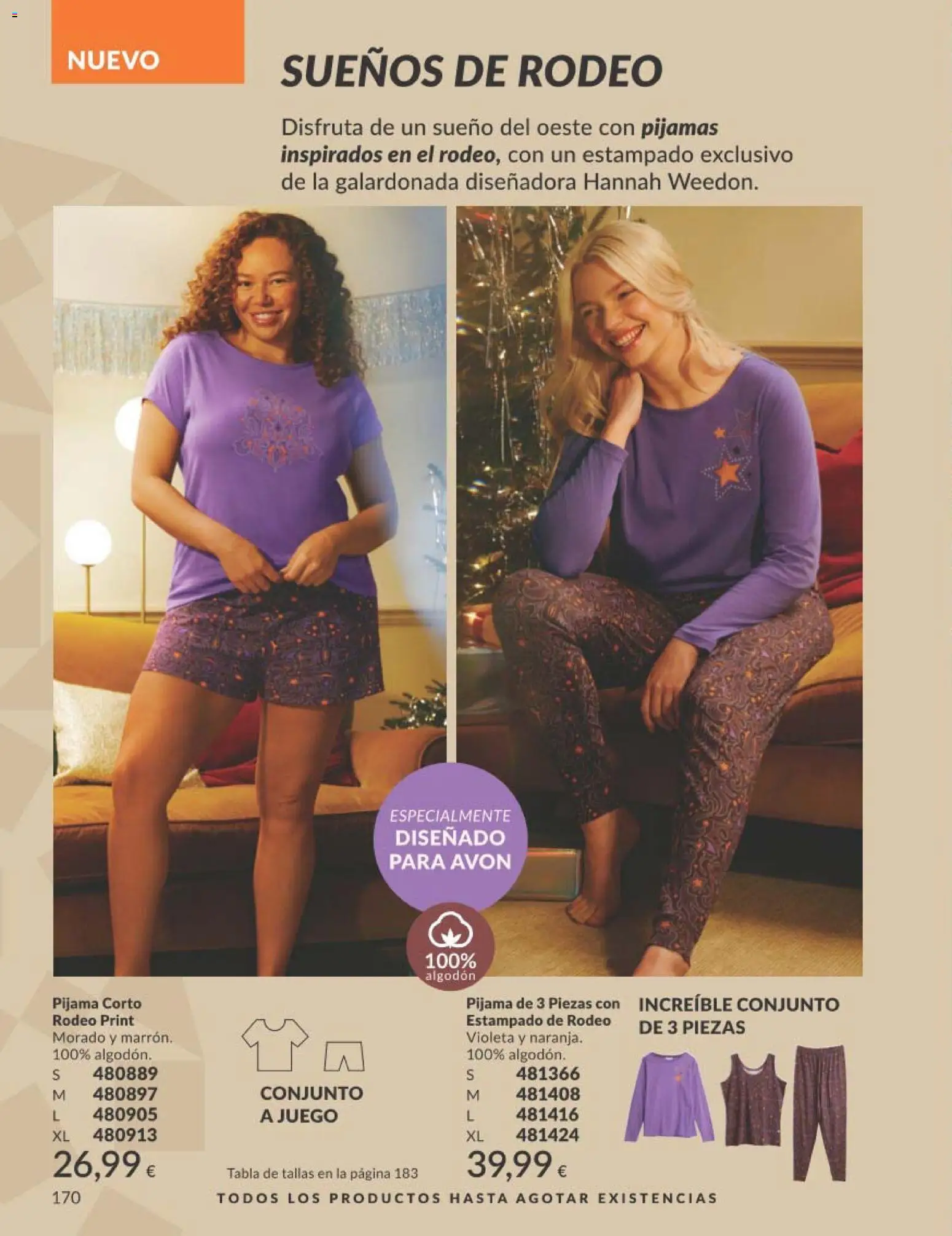 Catálogo AVON campaña 11 Black Friday │ válido desde el 01.11.2025 | Página: 170 | Productos: Pijama