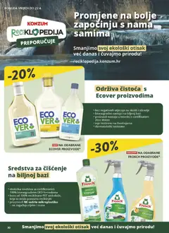Katalog Konzum - Pregled kataloga iz trgovine Konzum, vrijedi od 08.04.2026 | Stranica: 30 | Proizvodi: Sredstva za čiščenje, Naranče, Omekšivač, Deterdžent
