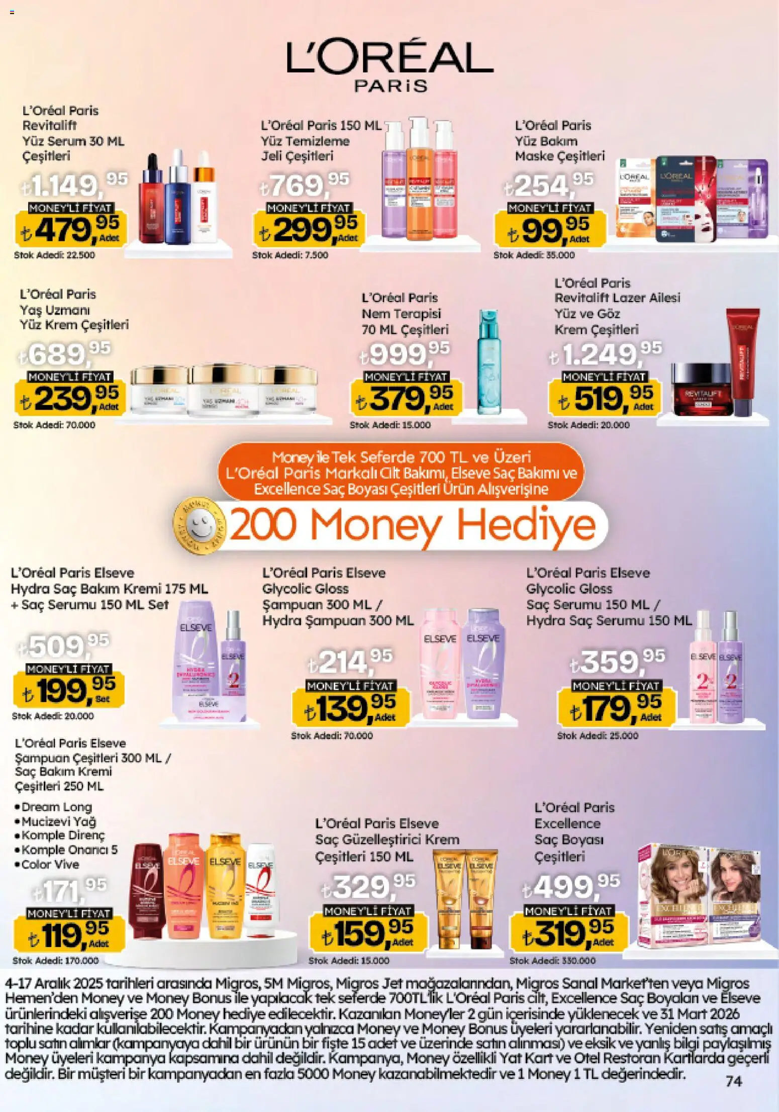 Migros Katalog - 5M Migroskop Dijital - 04.12.2025 tarihinden itibaren geçerlidir | Sayfa: 74