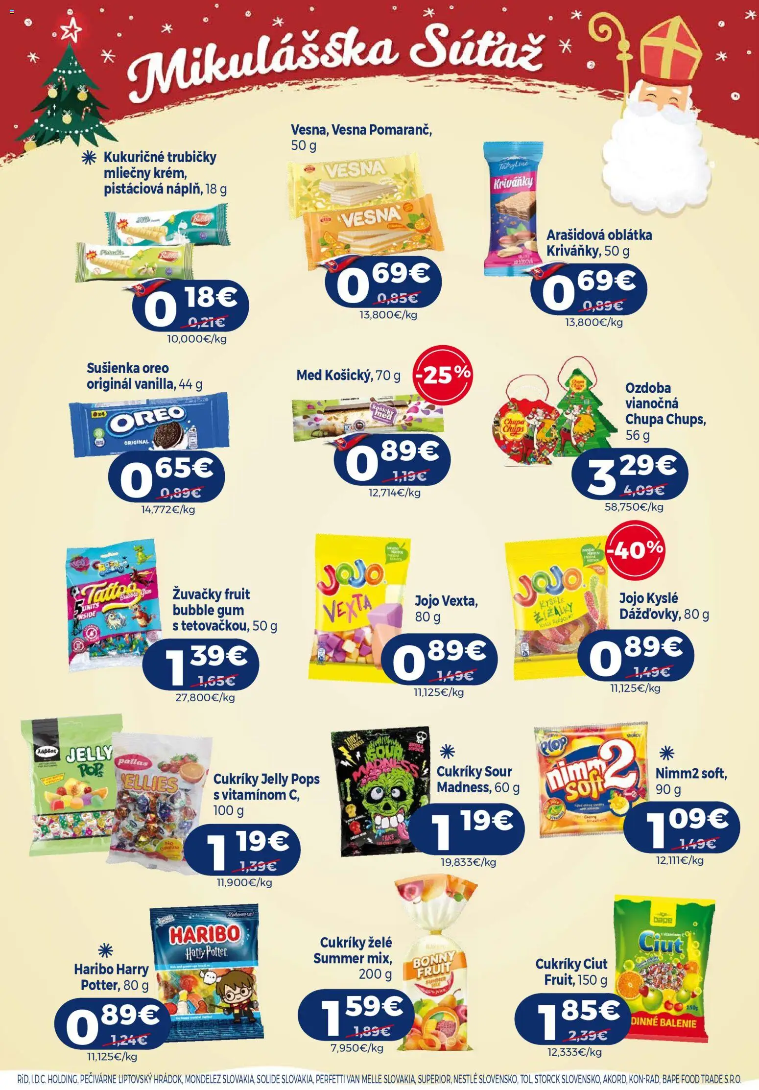 Nové Milk Agro akcie – leták je platný od 26.11.2025 | Strana: 9 | Produkty: Cukríky, Med