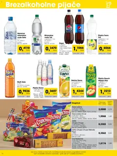 Tuš katalog akcije – veljaven od 01.12.2025 | Stran: 16 | Izdelki: Limeta, Paprika, Caj, Cips