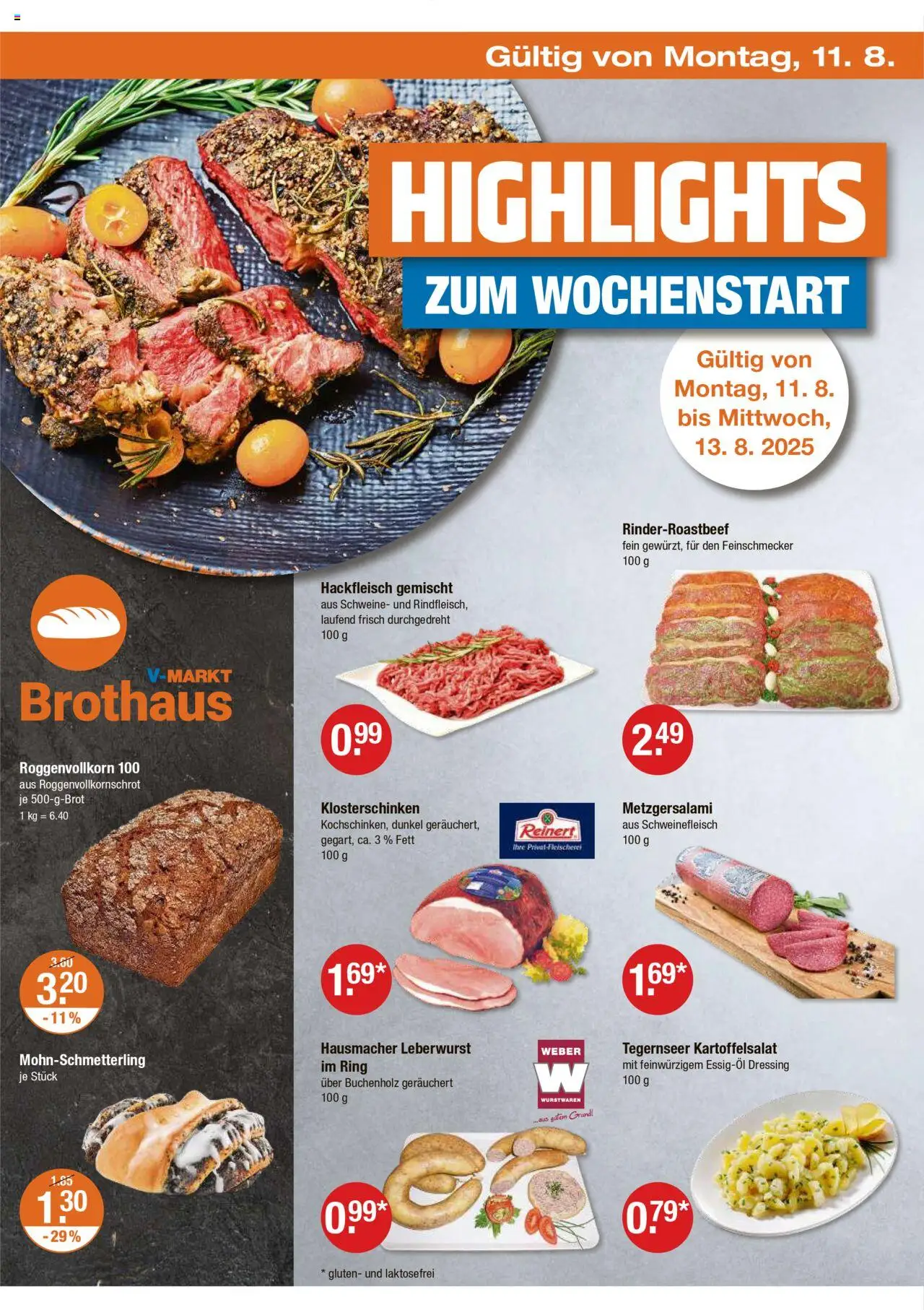 V-Markt - Oberbayern - gültig ab dem 07.08.2025 | Seite: 18 | Produkte: Dressing, Schweinefleisch, Hackfleisch