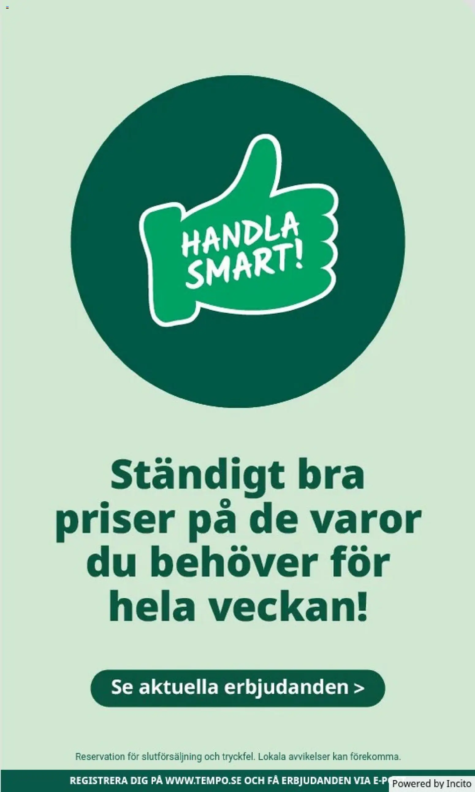Tempo reklamblad aktuell från 12.04.2026 | Sida: 8