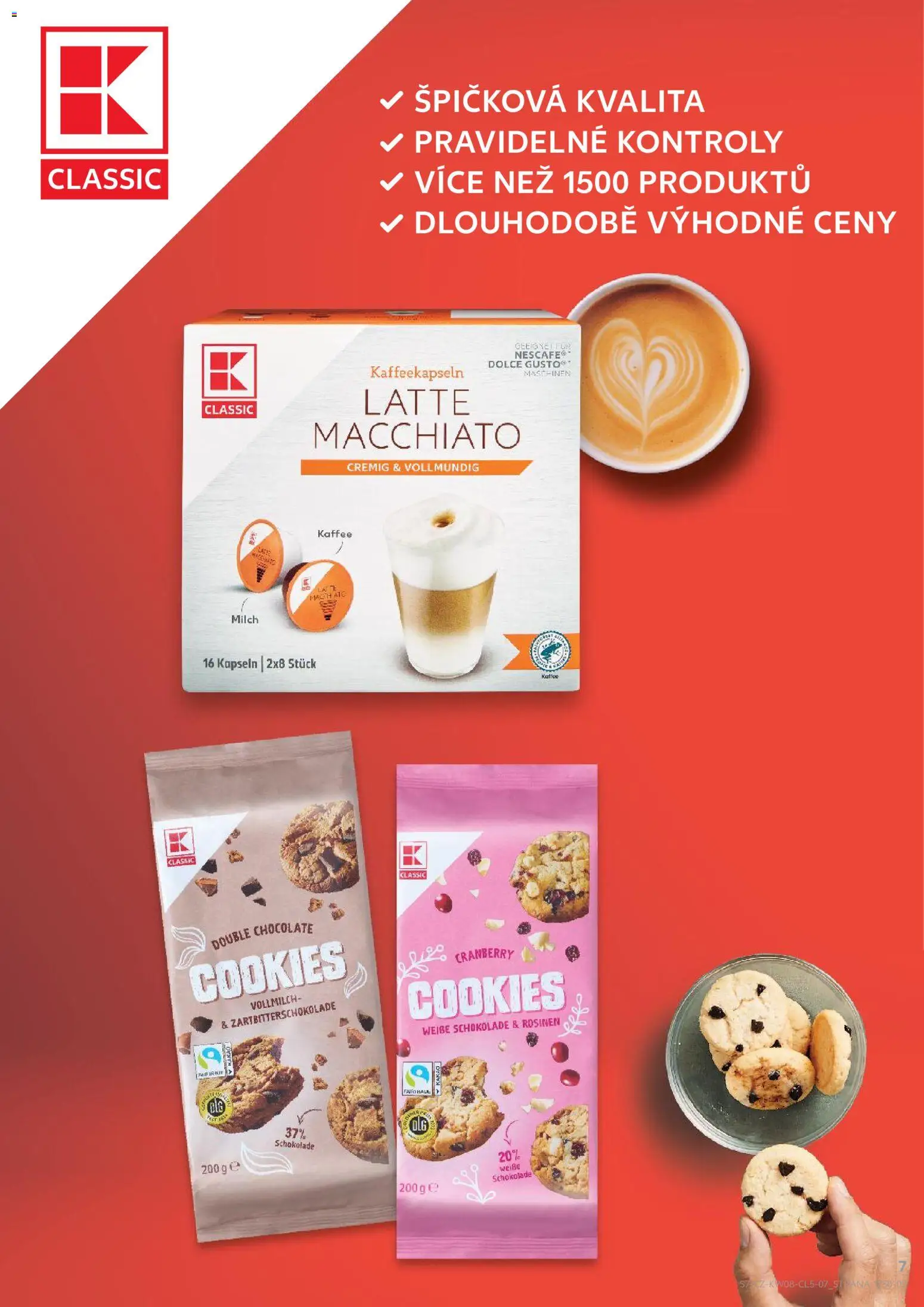 Kaufland leták - K-Classic  od 18.02.2026 | Strana: 7 | Produkty: Dolce Gusto, Nescafé Dolce Gusto, Nescafé, Kakao