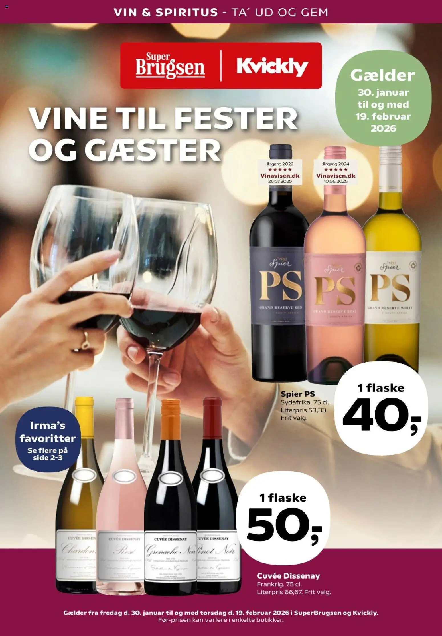 Super Brugsen tilbudsavis – gyldig fra 30.01.2026 | Side: 41 | Produkter: Vin