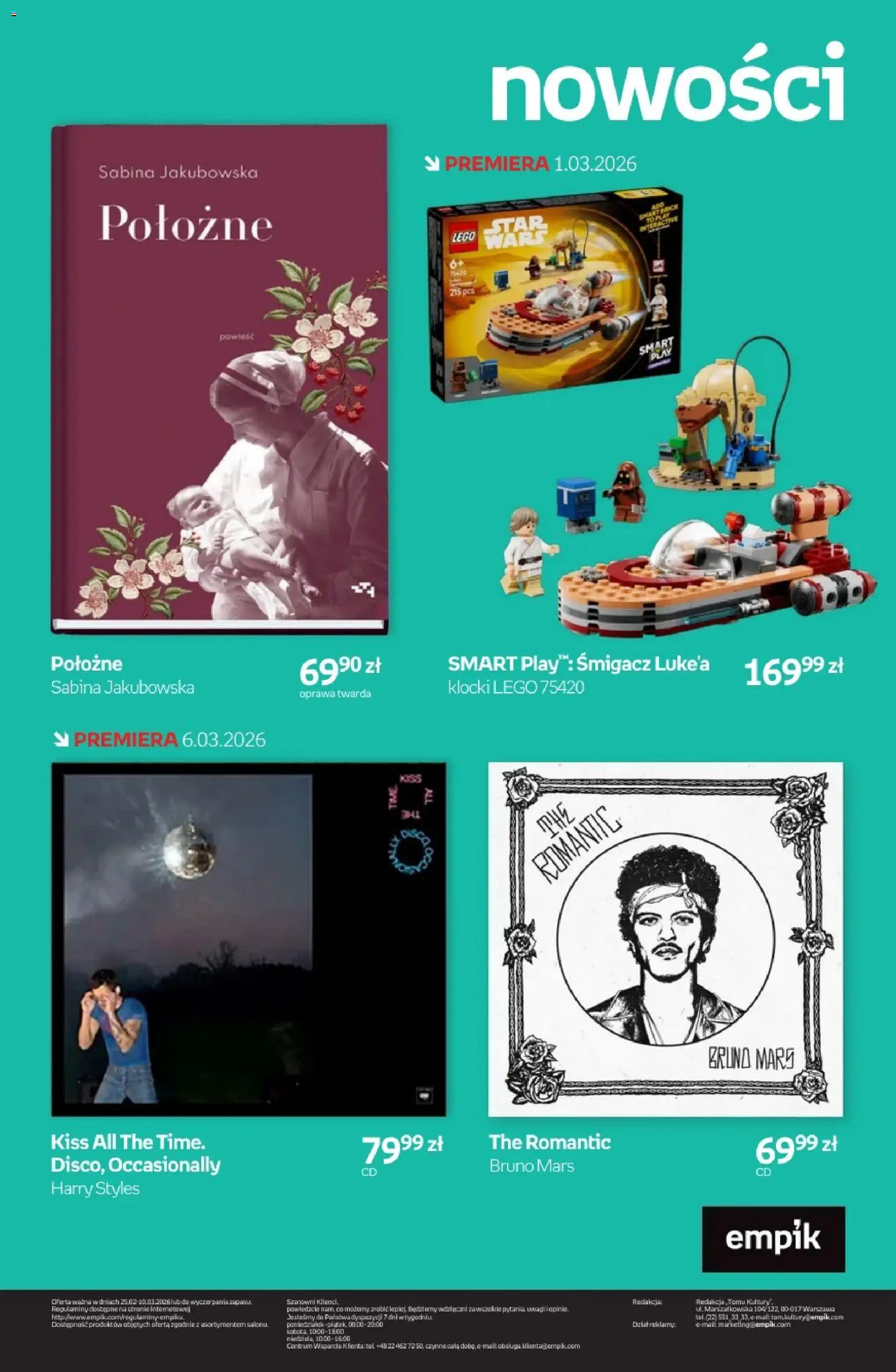 Empik promocje od 25.02.2026 | Strona: 98 | Produkty: Lego, Klocki Lego