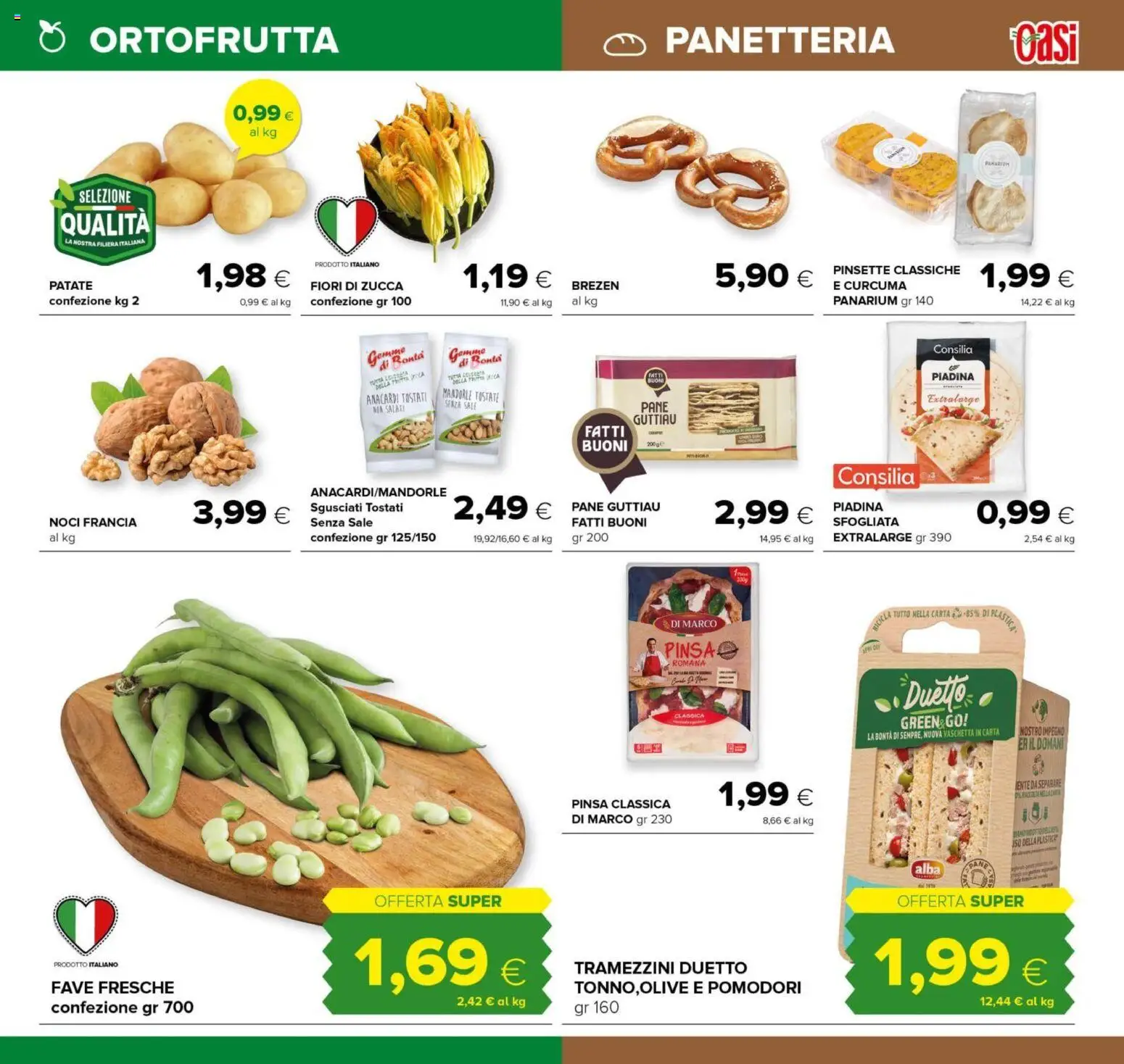 Volantino Oasi del 07.04.2026 | Pagina: 5 | Prodotti: Noci, Anacardi, Mandorle, Zucca